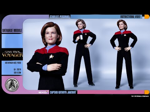 Captain Kathryn Janeway Collectible // Star Trek: Voyager // EXO-6 // 1/6 Action Figure