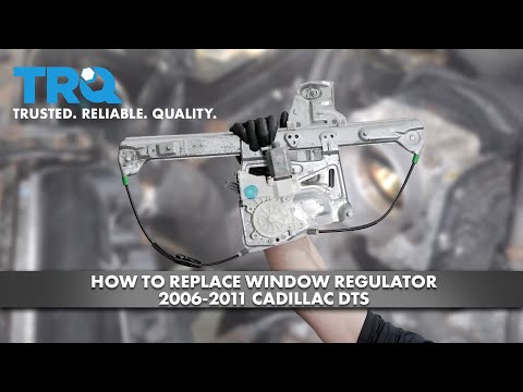 How To Replace Window Regulator 2006-2011 Cadillac DTS