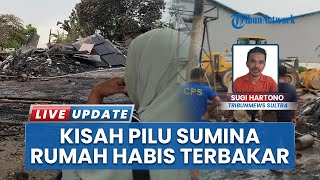 Kondisi Warga Korban Kebakaran di Kawasan Pasar Panjang Kendari, Rumah Habis Terbakar Tak Tersisa