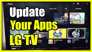 How to Update All your Apps on your LG TV at once
