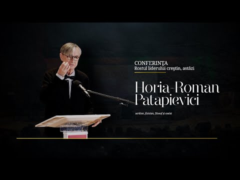 Horia Roman Patapievici | Omul nu este salvat cu forța |Conferința ARCA #1 | București | 5 dec. 2024
