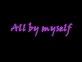 John Barrowman - All By Myself (Lyrics) 