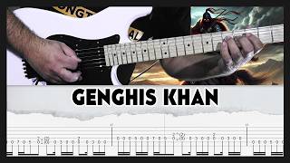 Iron Maiden | Genghis Khan | TAB | Guitar Cover | Lesson