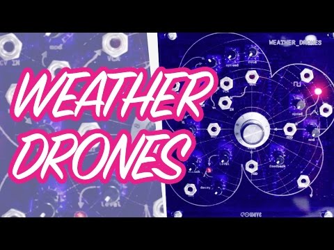 Eowave Weather Drones Demo (Eurorack Synth Voice) #TTNM