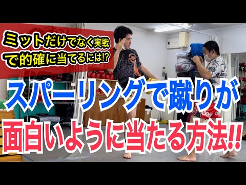 スパーリングで面白いようにキックが当たるようになる構えの秘密とは？ ~ミットでは蹴れるのに、実戦で当てれない人は要チェック~