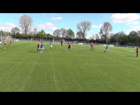 2 mei 2015 Kampong D4 - VV De Meern D3 com 0-6 Angelo bijna net zoals Zlatan