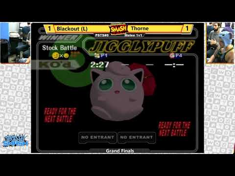 PSTS6 - Grand Finals - Blackout (Fox) vs Thorne (Puff) - Melee Singles