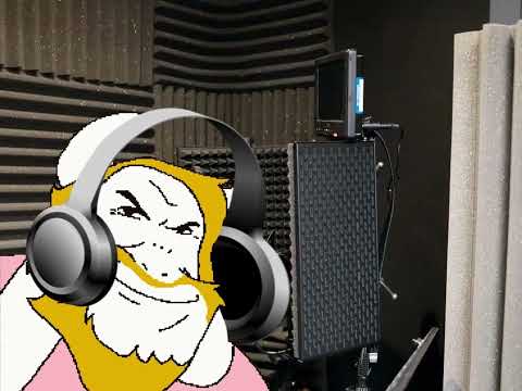 Asgore Runs Over Dess With Lyrics (Vocals Only)