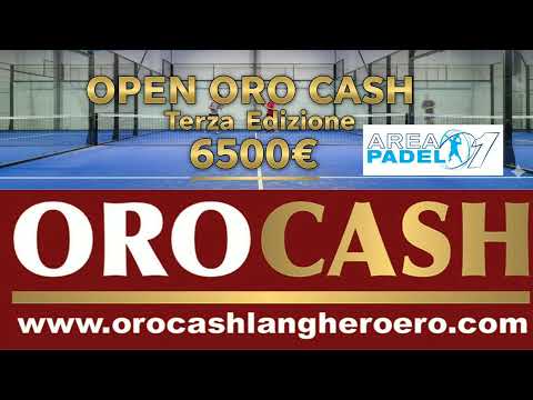 AreaPadel - Oro Cash 2026 - Semifinali