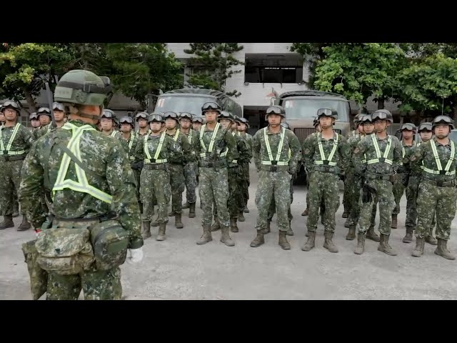 Taiwan's Army on alert as Typhoon Danas nears