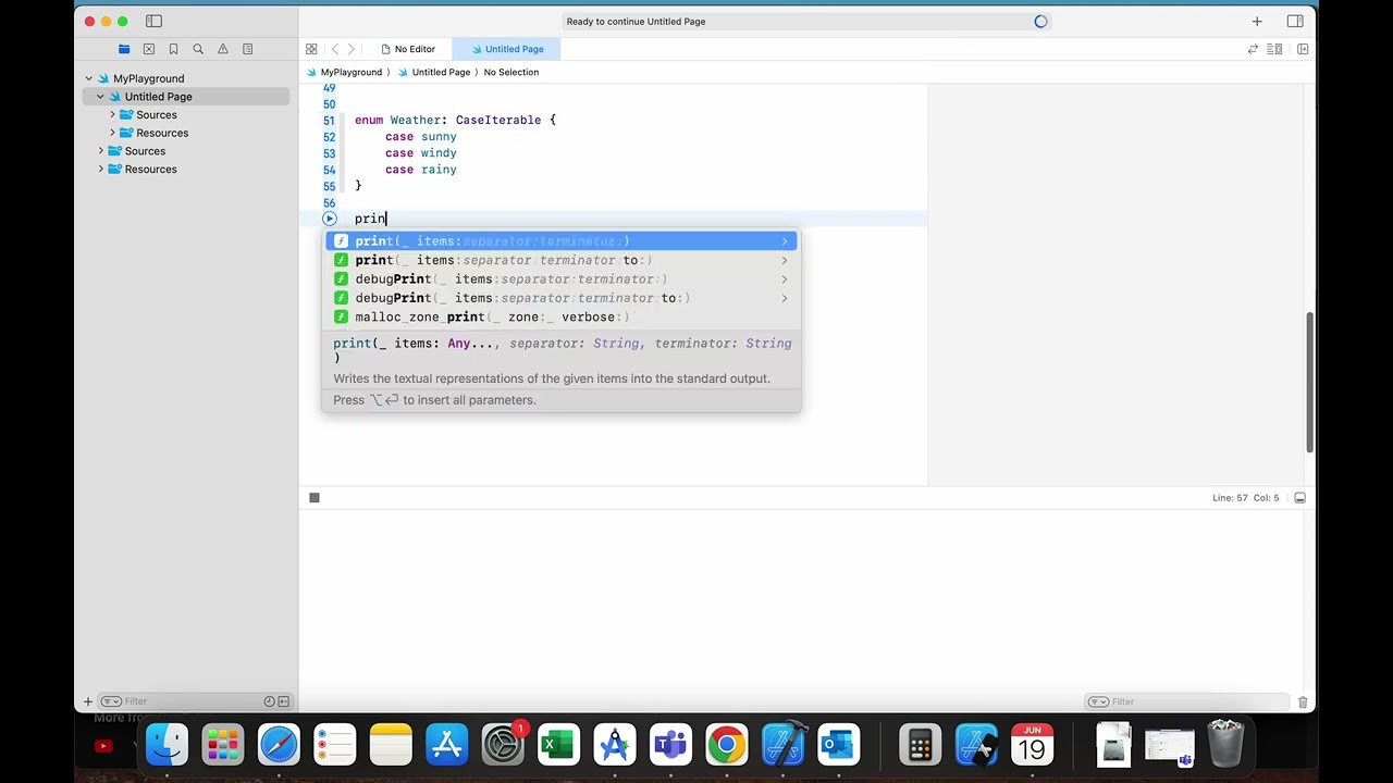 CaseIterable in Swift Programming Language - Tutorial for Beginners