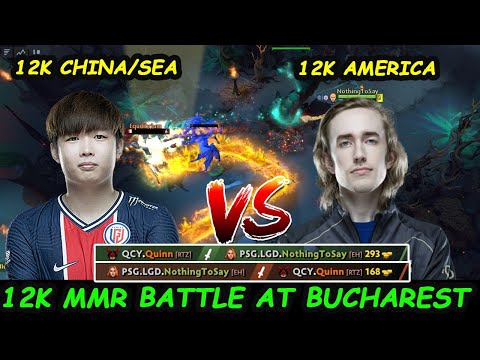 NothingToSay 12K MMR SEA China vs CCnC 12K MMR America - Ti10 Ranked Dota 2 pro gameplay