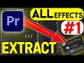 EXTRACT Adjust Video Effects ALL EVERY Effect In Adobe Premiere Pro 2023 Explained Ep 1 UrduHindi