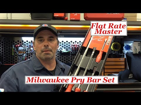 Milwaukee Pry Bar Set