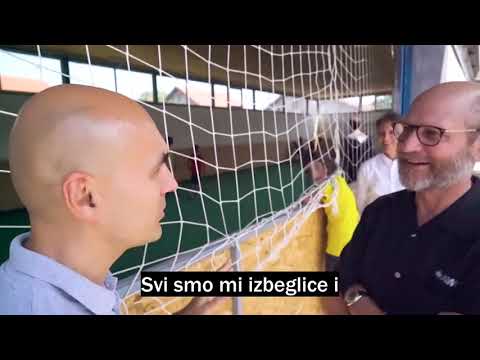 Ted Vilson u poseti Društvenom centru Adre Srbije