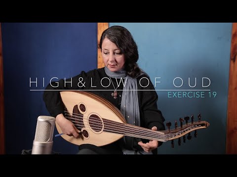 High & Low of Oud, a book of Exercises for Oud players: Exercise 19