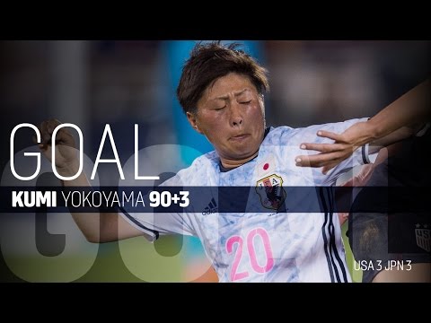 WNT vs. Japan: Kumi Yokoyama Goal - June 2, 2016