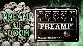 Video thumbnail for PREAMP OF DOOM - Stack it with anything! Acorn Preamp #preamp #doom #fuzz #guitarpedals by SOUNDFARE