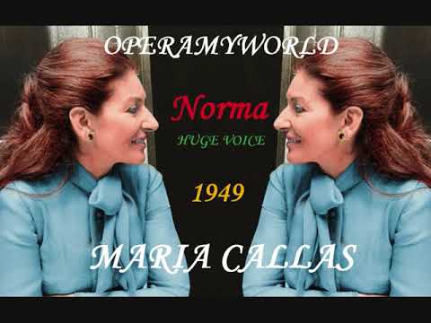 Maria Callas's HUGE MONSTER VOICE as Norma (Buenos Aires, 1949)