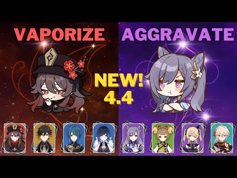 C1 Double Hydro Hu Tao & C5 Aggravate Keqing - NEW 4.4 Spiral Abyss Floor 12