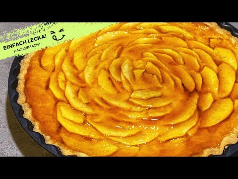 Apfeltarte, schnell und einfach selber backen!