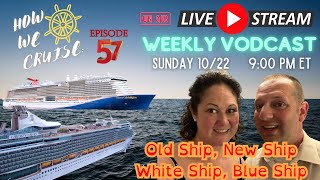Old Ship, New Ship, White Ship, Blue Ship | Comparing New and Old Cruise Ships