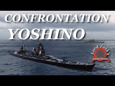 Fear of Confrontation - Yoshino B Tier 10 Japanese CA Greece North Spawn World of Warships