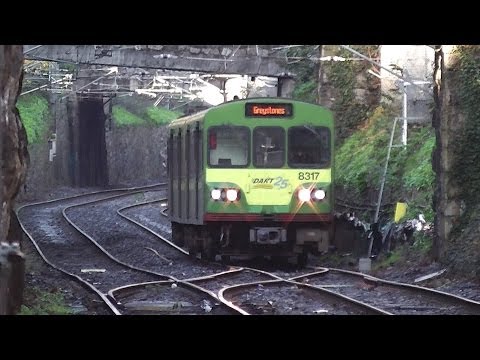 IE 8300 Class Dart Train number 8317 - Dalkey Station, Dublin