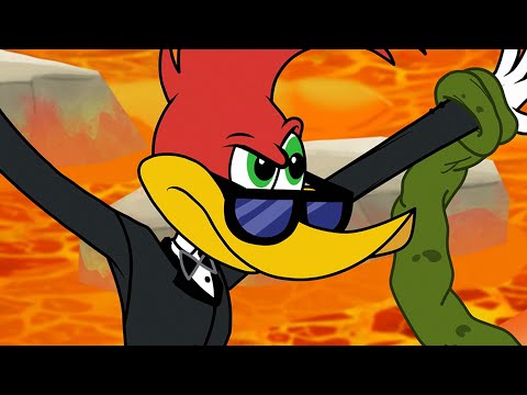 Capa de Pica-Pau versão James Bond | Pica-Pau | Desenhos Animados em Português
