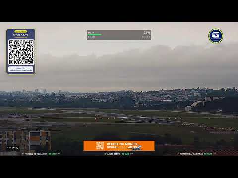 AEROPORTO DE GUARULHOS AO VIVO – Câmera 10R – 09/09/26 GRU/SBGR | 00h–12h