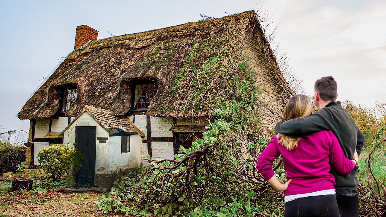 One Year of Renovating an Abandoned 500 Year Old Cottage