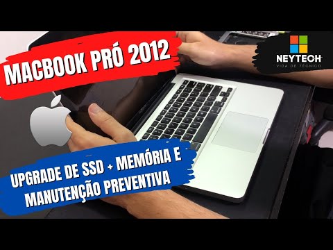 MACBOOK PRO A1278 2012 - Como fazer upgrade de memória e SSD @manutencaopreventiva2565