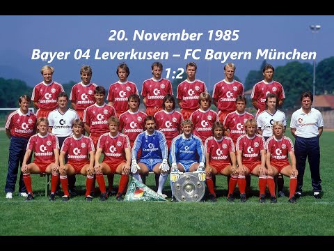 20. November 1985 Bayer 04 Leverkusen – FC Bayern München (1:2) Schwacher FCB gewinnt in Leverkusen