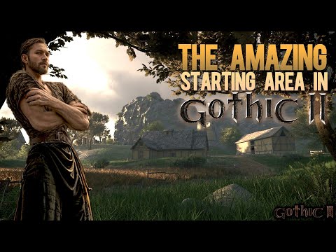 The amazing Starting Area of Gothic 2