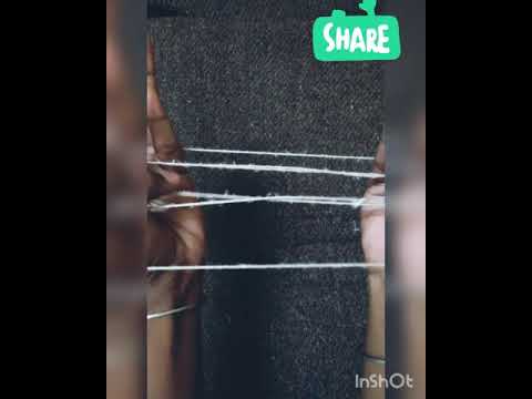 Open the gate with string figure step by step