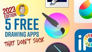 5 Free (and Really Good) Drawing & Painting Ap