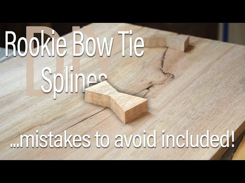 Bow Tie Splines ...with Rookie Mistakes to Avoid | DIY