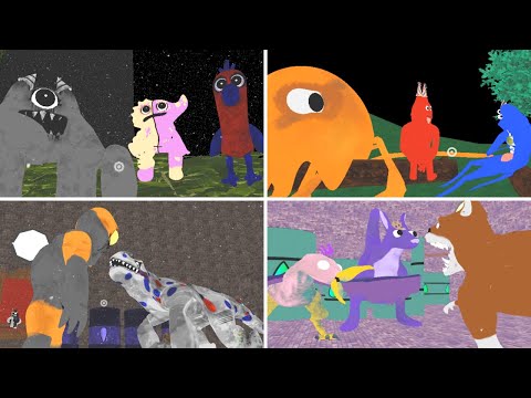 Garten of Banban vs Boney’s Birdhouse 4: Similarities in the Boss Fight ( Bright Mode)