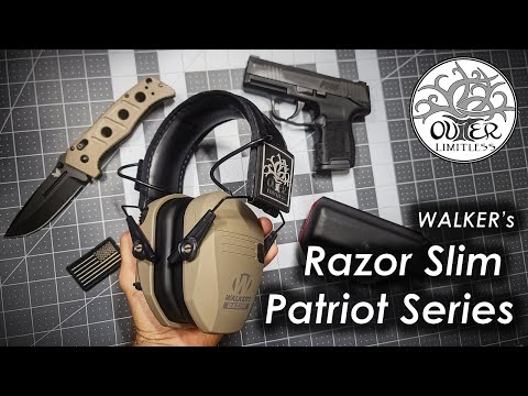 Walker's Patriot Series Razer Slim Electronic Earmuffs - Glad I Got Them!