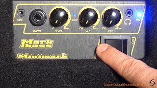 Video thumbnail for Markbass Minimark 802 (VLE VPF) by Didattica del Basso Elettrico