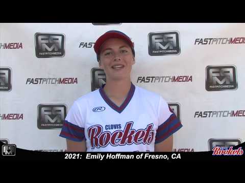 2021 Emily Hoffman Shortstop and Third Base Softball Skills Video - Clovis Rockets