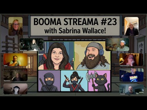 BOOMA STREAMA #23 w/ Sabrina Wallace | LIVE Dec. 16th, 2025