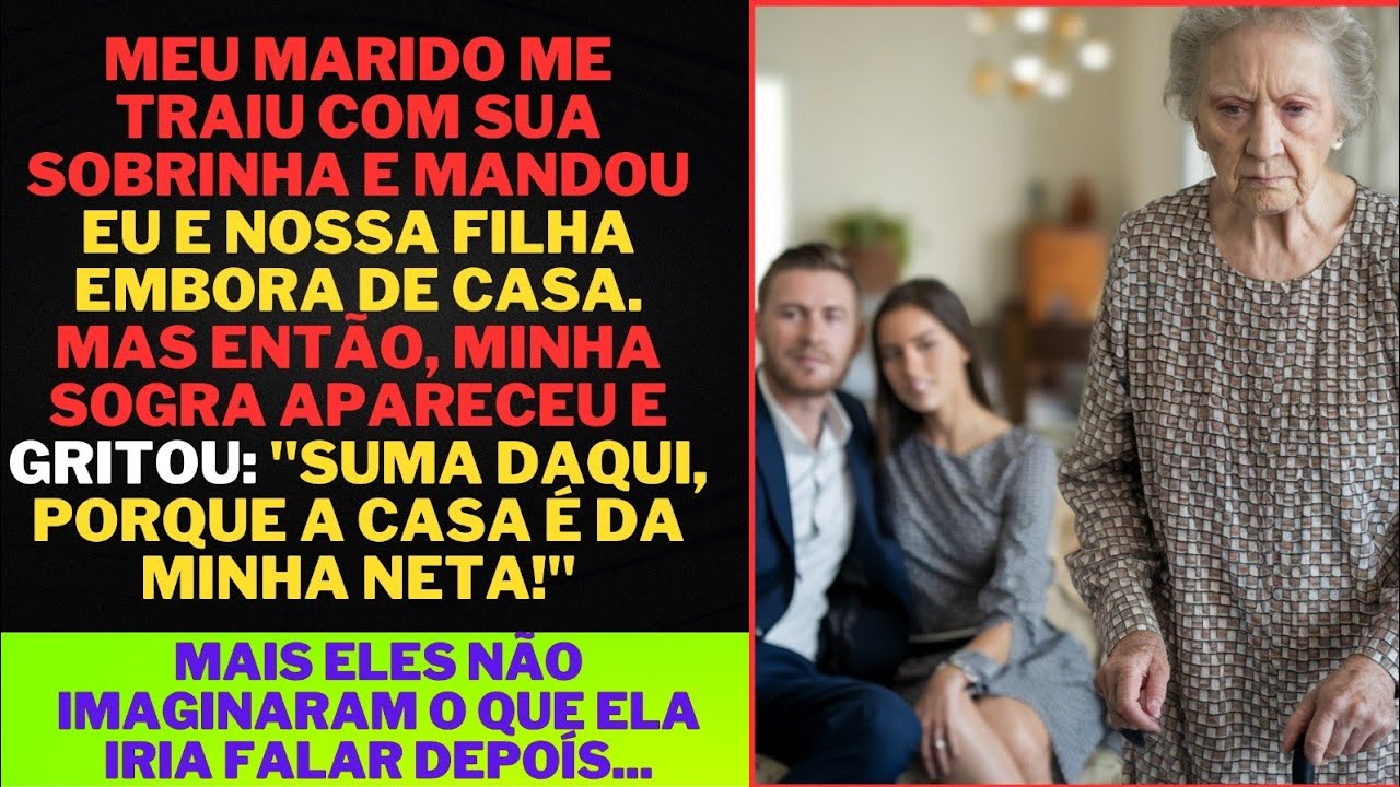 MEU MARÍDO ME TROCOU PELA SOBRINHA, E ME EXPULSOU DE CASA. MAS A MINHA SOGRA....