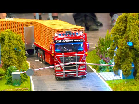 AMAZING RC EVENT WITH SPECIAL RC CONSTRUCTION EQUIPMENT, RC TRUCKS, RC BUS AND RC TRACTOR