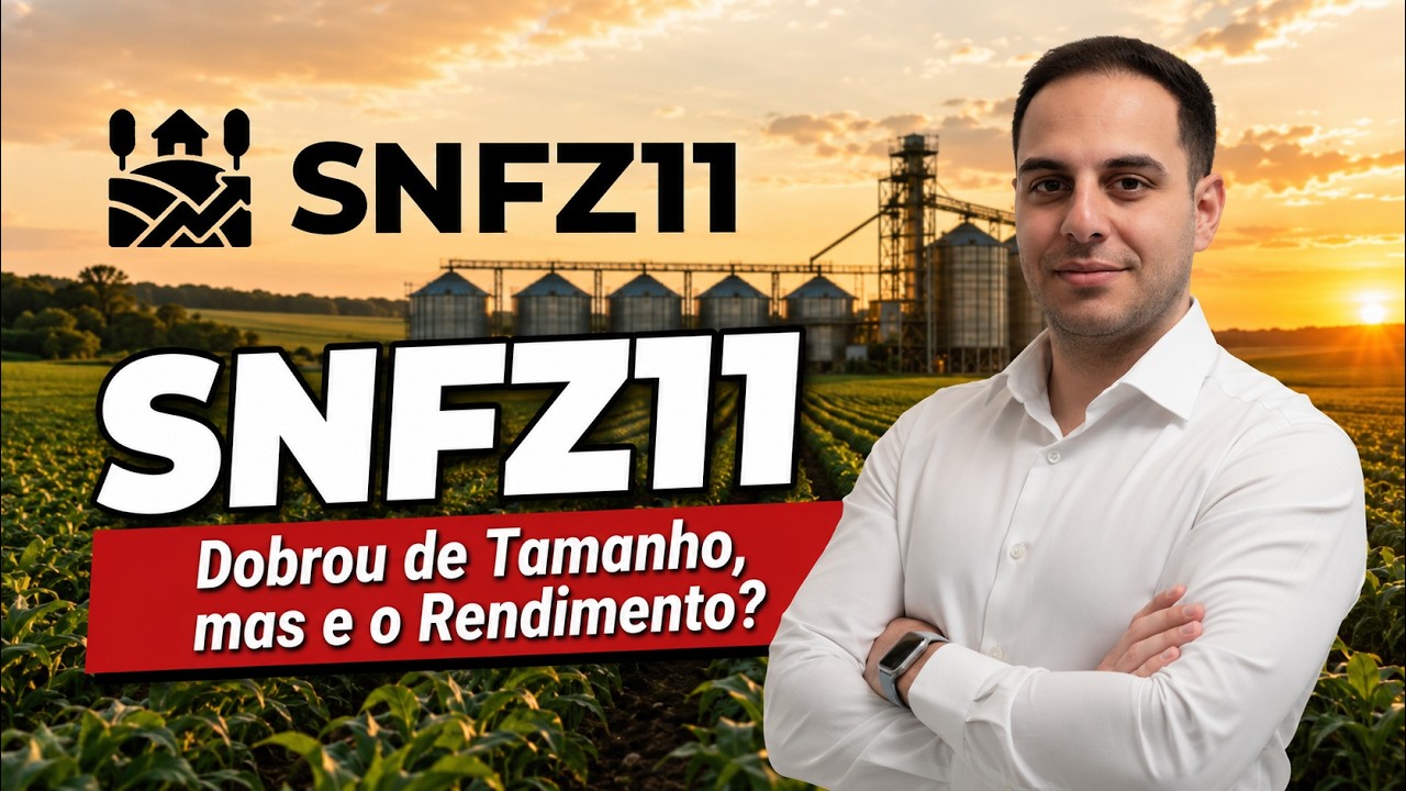 SNFZ11: Mais Diversificado e Menos Risco - Será?
