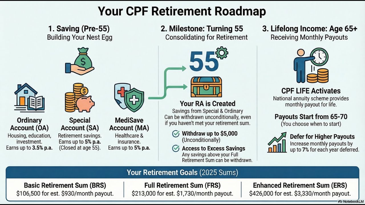 Navigating CPF Retirement Account (RA) and CPF Life in 2025: A GenAI Guide