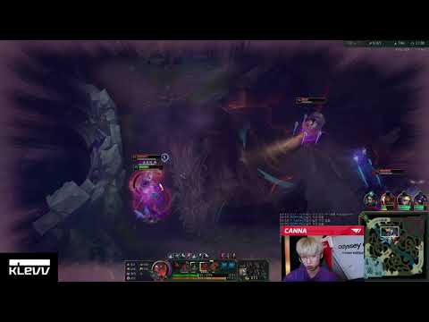 T1 Canna Akali Outplay Highlight | Canna Live Stream Korean Challenger
