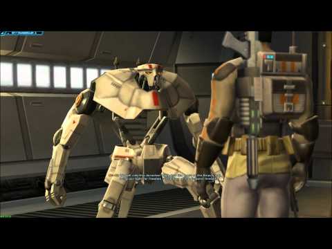 SWTOR TR First Conversation with M1-4X - Unbridled Enthusiasm