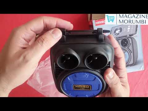 Caixa de som portátil - Kimiso KMS 1182 M7