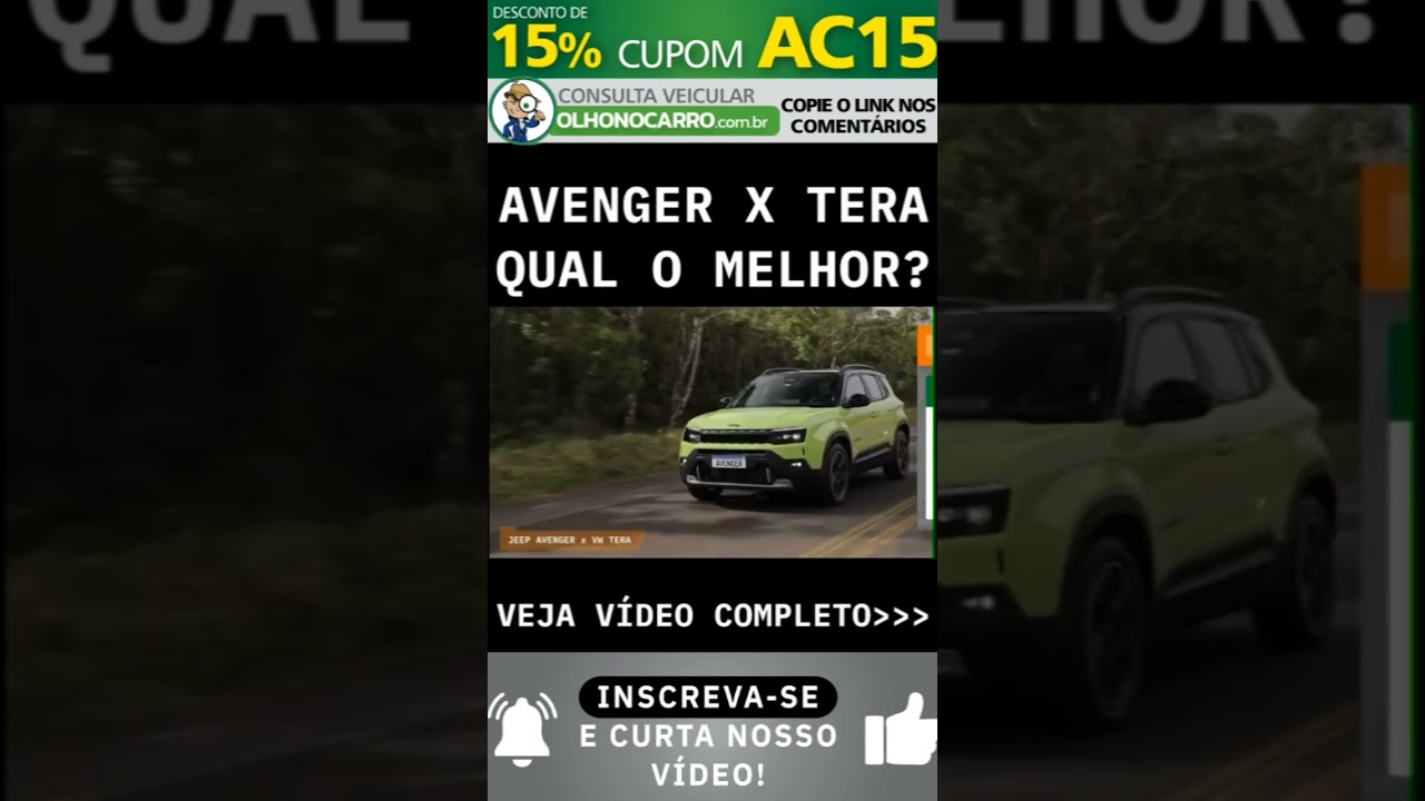 Avenger x Tera: qual o melhor?